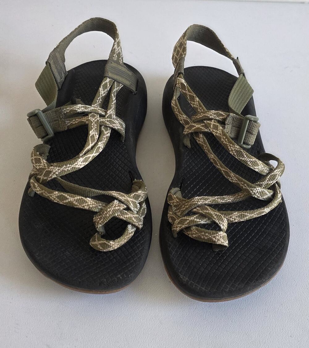 Chaco Women's ZX/2 Classic Strappy Hiking Sandals Green Size 9